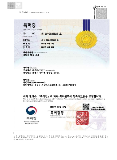 세탁용 캡슐 세제 특허